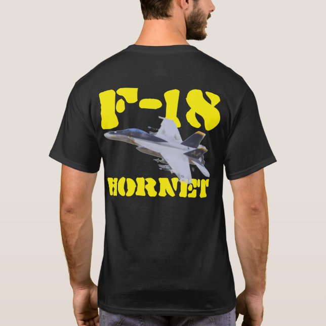 HORNISSE F-18 T-Shirt (Rückseite)