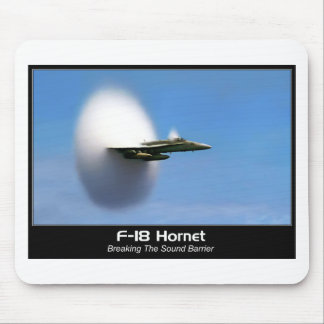 Hornisse Überschallknall-F-18 Mousepad