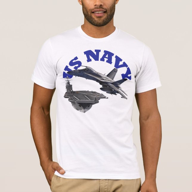 Hornisse und USS Truman F 18 T-Shirt (Vorderseite)