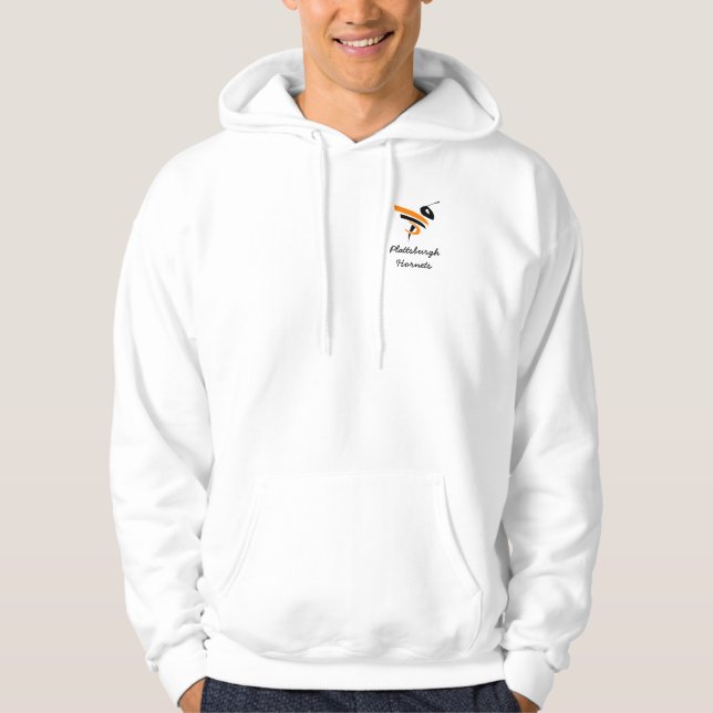 HornissenHoodie - doppeltes Logo Hoodie (Vorderseite)