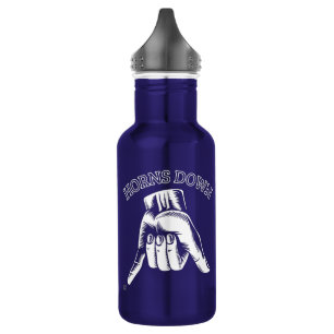 "HORNS DOWN"      EDELSTAHLFLASCHE