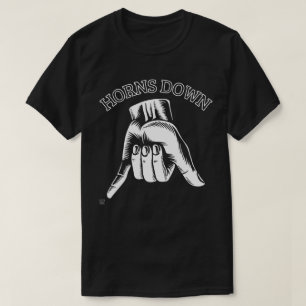 "HORNS DOWN" T-Shirt