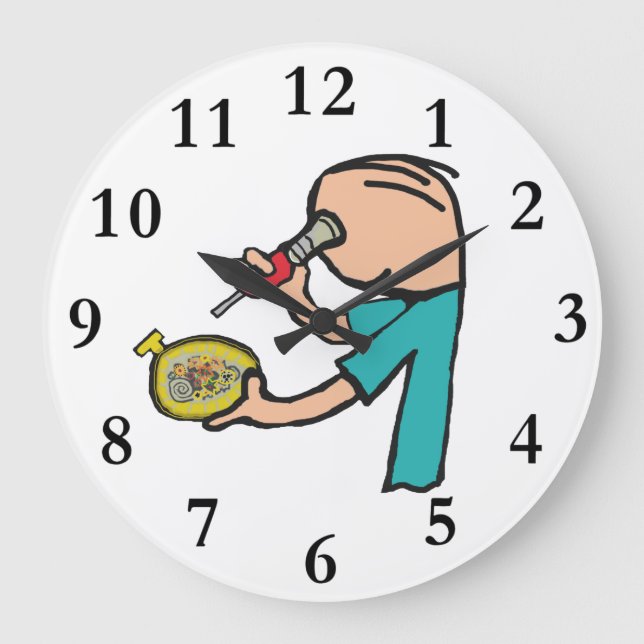 Horologie Große Wanduhr (Vorderseite)