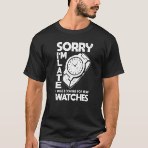 Horology Watchmaker & Watch Collector T-Shirt