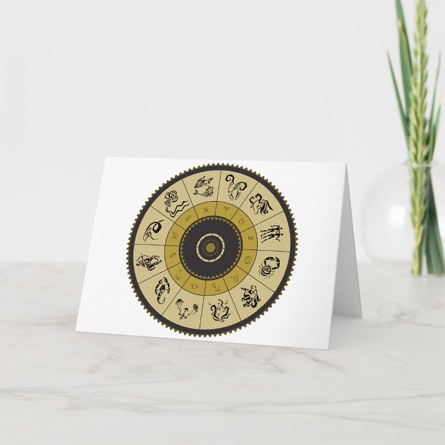 Horoscope Étoile à roulettes Signal Cartes de voeu (Créateur téléchargé)