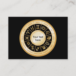Horoscope Mandala Visitenkarte