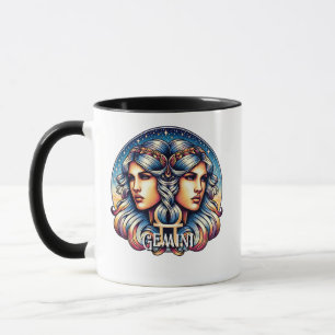 Horoscope Sign Gemini Twins Astrologie-Zeichen Tasse