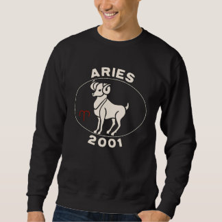 Horoscope Zodiac Sign Ram Aries 2001 Sweatshirt