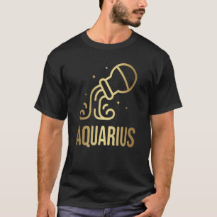 Horoskop Aquarius Zodiac Astrologie Zeichen 9 T-Shirt
