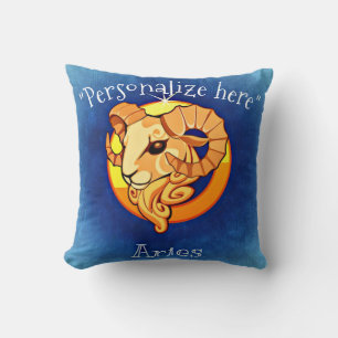 Horoskop Aries dekorativer Throw Kissen