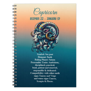 Horoskop Astrologisches Schild Notizblock