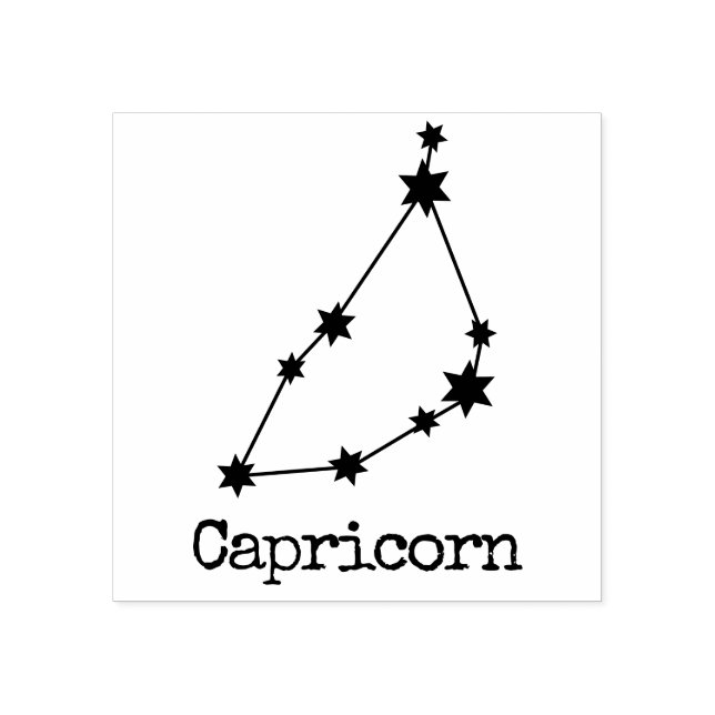 Horoskop Gummistempel (Prägung)