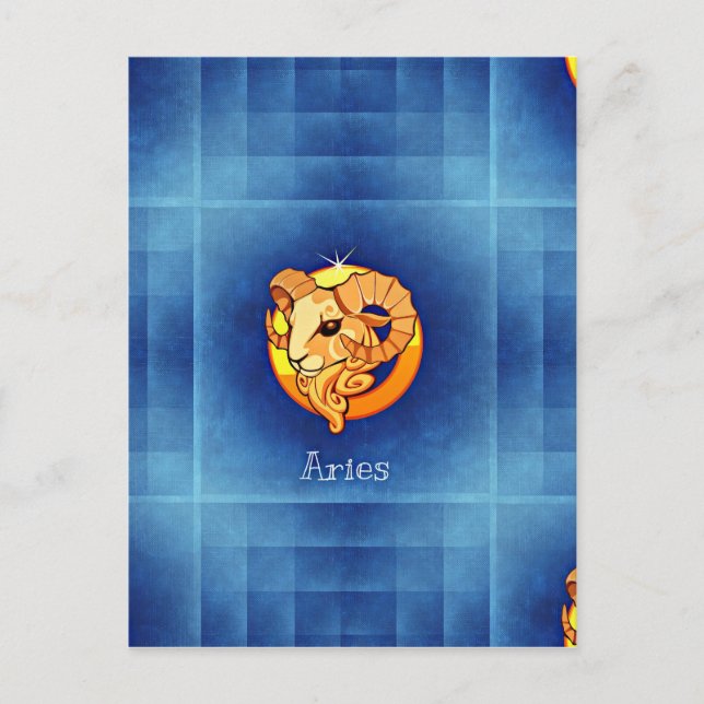 Horoskop Postkarte (Vorderseite)