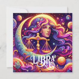 Horoskop Sign Libra Zodiac Ethereal Mystische Kuns