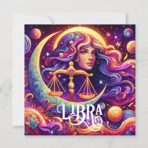 Horoskop Sign Libra Zodiac Ethereal Mystische Kuns