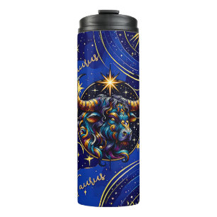 Horoskop Signatur Taurus Zodiac Astrologie Thermosbecher