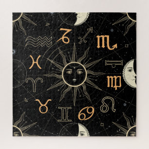 Horoskop, Sternzeichen, Vintag.