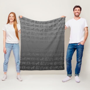 Horoskop-Uhren für die Astrologie - Anpassen Fleecedecke