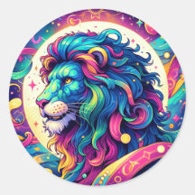Horoskop-Zeichen Leo | Farbenfrohe Löwenkunst