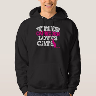 Horoskop Zodiac-Schildkröten-Lieben Katzen Hoodie