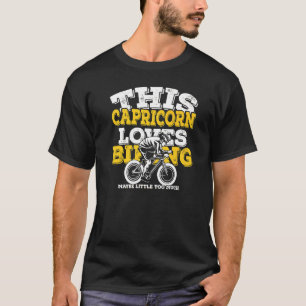 Horoskop Zodiac Schildkröten Lieben Radfahren T-Shirt