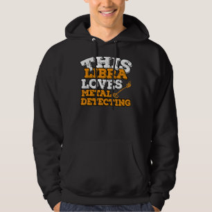 Horoskop Zodiac Sign Libra Lieben Metalldetektion Hoodie