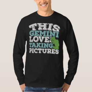 Horoskop Zodiac signieren Gemini Lieben fotografie T-Shirt