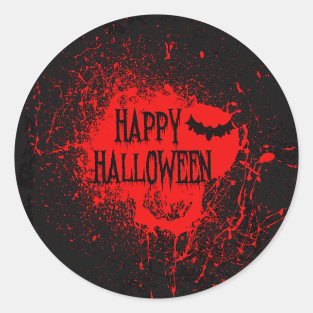 Horreur d'Halloween Spooktaculaire | Sticker (Devant)