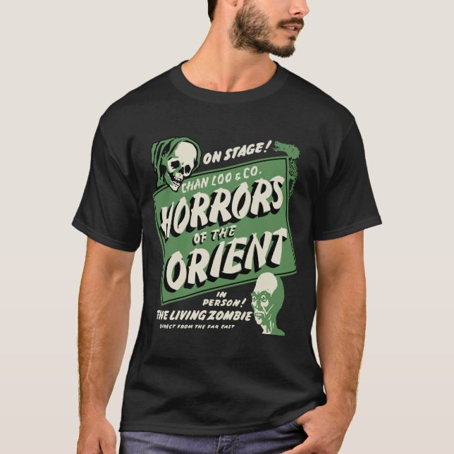 Horreurs du T-shirt de l'Orient Spookshow (Devant)