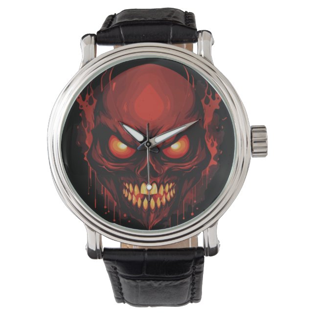 Horriating Hollow Armbanduhr (Vorderseite)