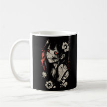 Horror-Anime-Mädchen