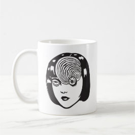 Horror-Anime-Mädchen Kaffeetasse