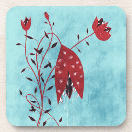 Horror Art Creepy Pflanze Getränkeuntersetzer