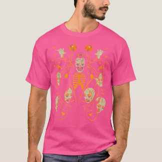 Horror Art - Zombie Ghosts Ghouls - Psychobiles Pu T-Shirt