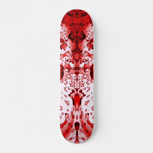 Horror Beängstigend Bloody Halloween Skateboard (Vorne)