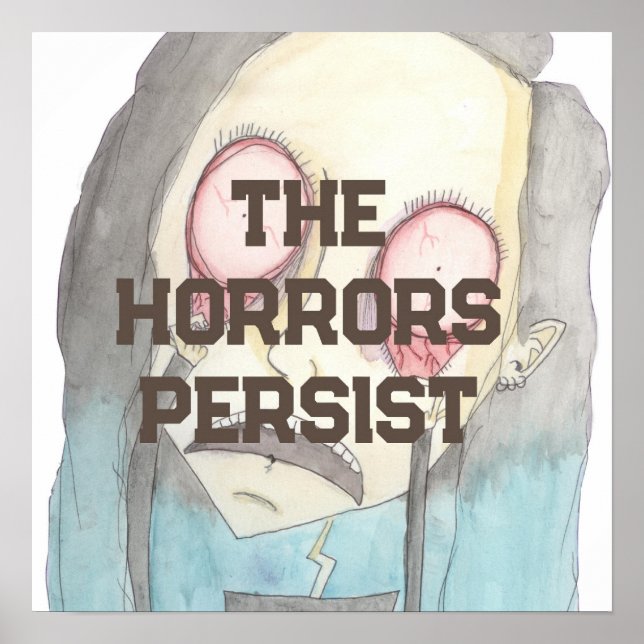 Horror bestehen fort poster (Vorne)