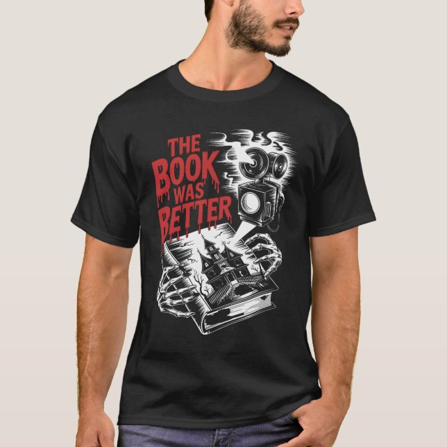 Horror Book Superiority T-Shirt (Vorderseite)
