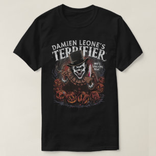 Horror Clown Pumpkin Halloween Beängstigende Kunst T-Shirt