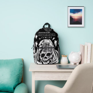 HORROR Comics Backpack Bedruckter Rucksack