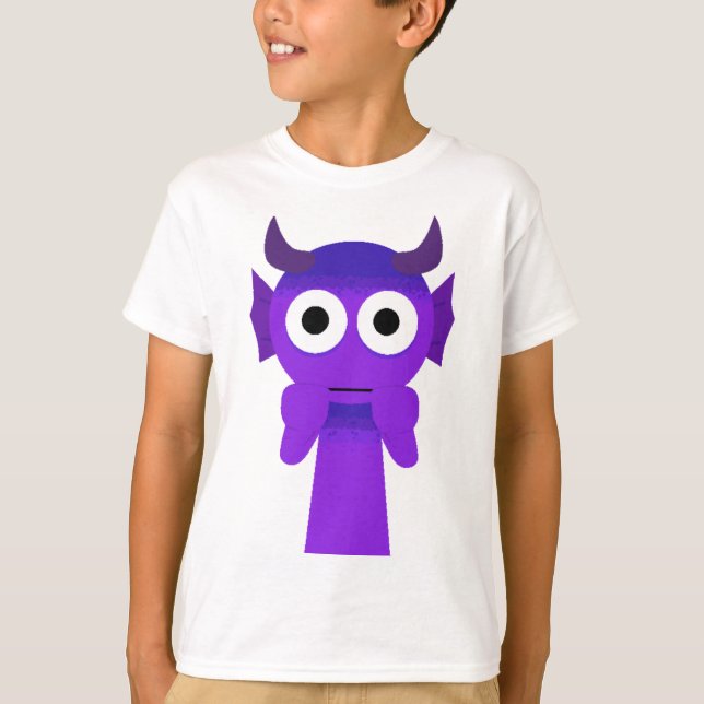 Horror Durple from Sprunki Retake T-Shirt (Vorderseite)