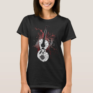 Horror E-Gitarre Metal Rock Musik Tod Goth T-Shirt