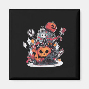 Horror Film Halloween Kostüm Party Magnet
