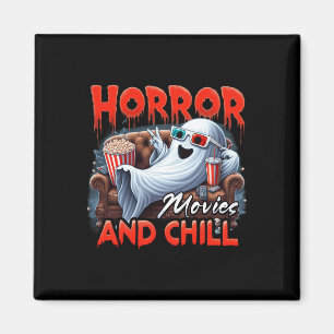 Horror-Filme und Chill Spooky Ghost Movie Liebhabe Magnet