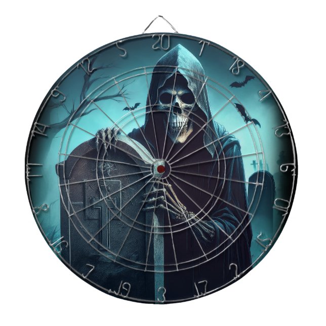 Horror Freak Sensenmann Dartscheibe (vorne)