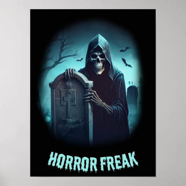Horror Freak Sensenmann Poster (Vorne)