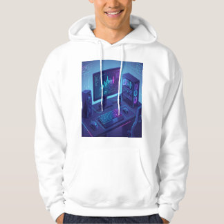 Horror-Gamer-Symbol-Logo Hoodie