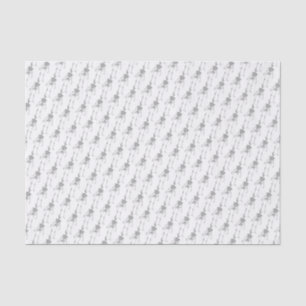 Horror-Geschenkpapier für menschliches Skelett Seidenpapier