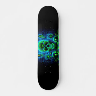 Horror Graffiti Fluoreszenz-Skulpturen Skateboard