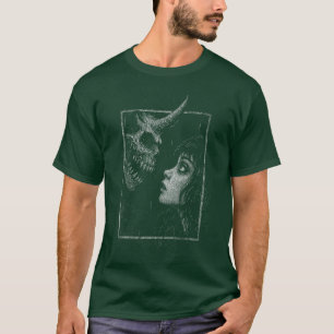 Horror Gruseliger Dämon Monster Anime Manga Alt Sc T-Shirt
