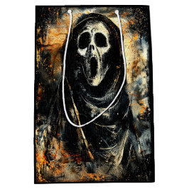 Horror Halloween Schrei Spooky Jahreszeit Mittlere Geschenktüte